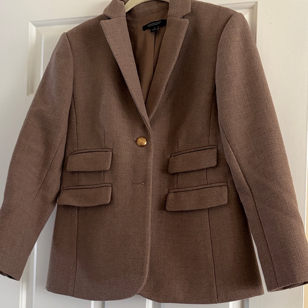 Brown Women's Blazer Jacket